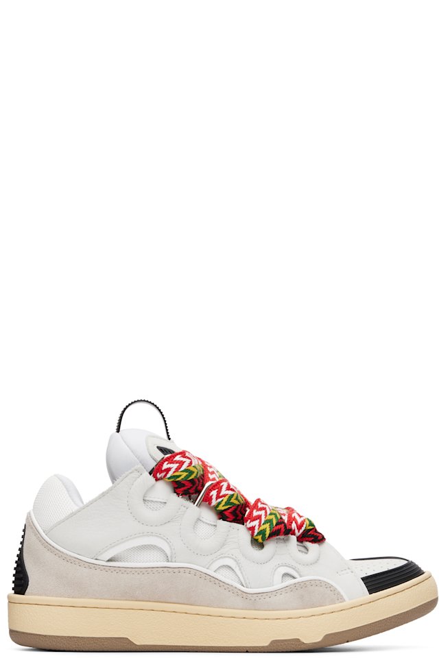 Lanvin — Off-White Curb Sneakers