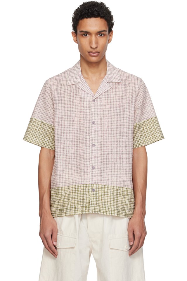 Paul Smith — Purple & Green Checked Shirt