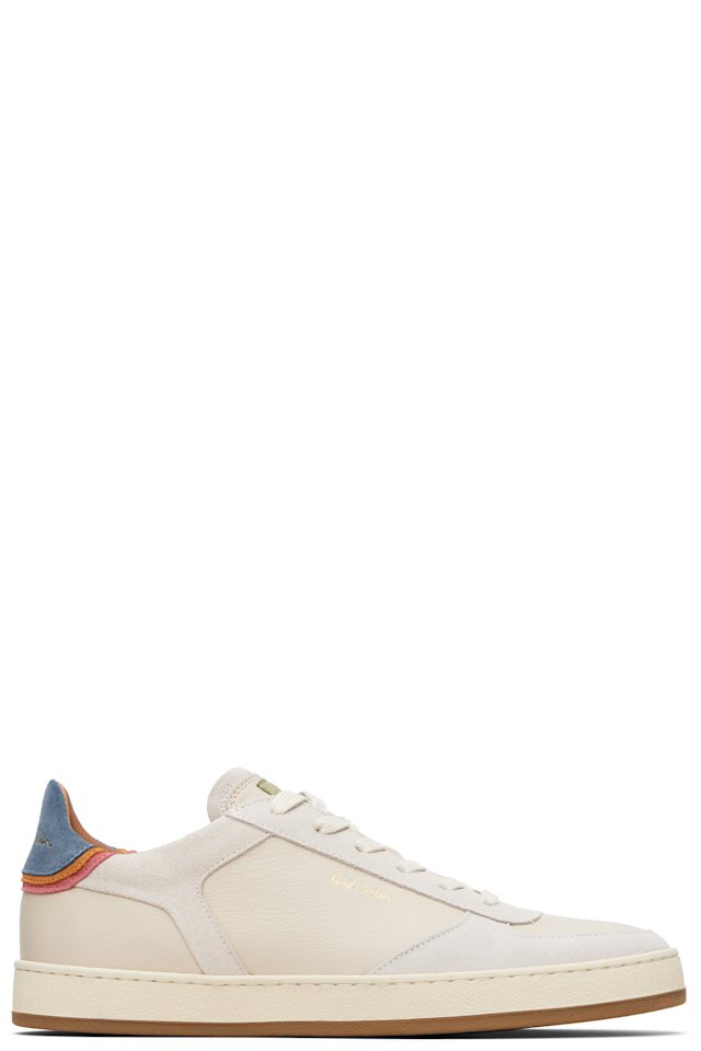 Paul Smith — Beige 'Destry' Trainer Sneakers