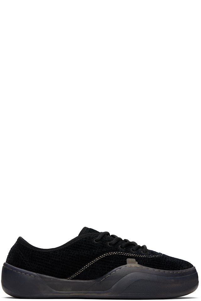 ERL — Black Corduroy Coupe Sneakers