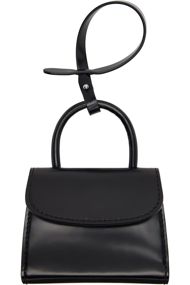 BY FAR — Black 'Mini Mini' Bag Charm