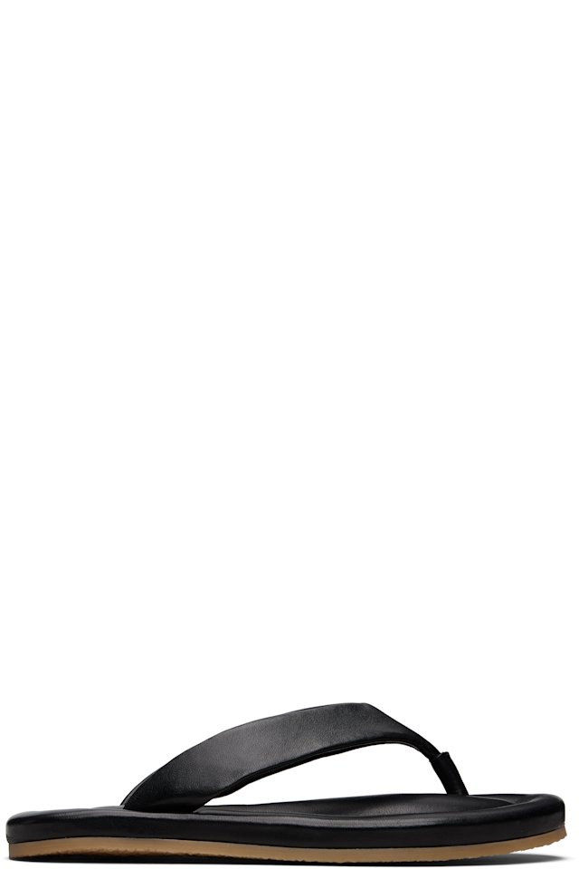 BY FAR — Black Dasha 2.0 Flip-Flops