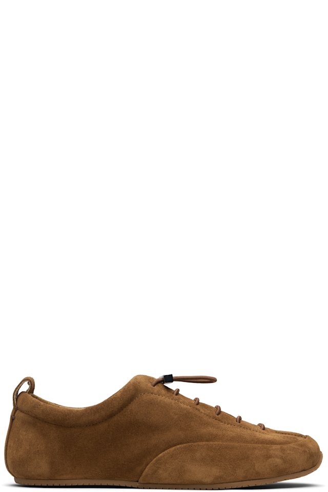 BY FAR — Tan Prudent Sneakers