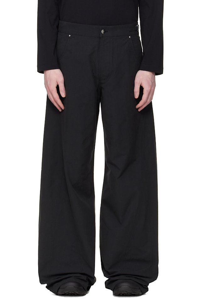 HELIOT EMIL — Black Sella Trousers