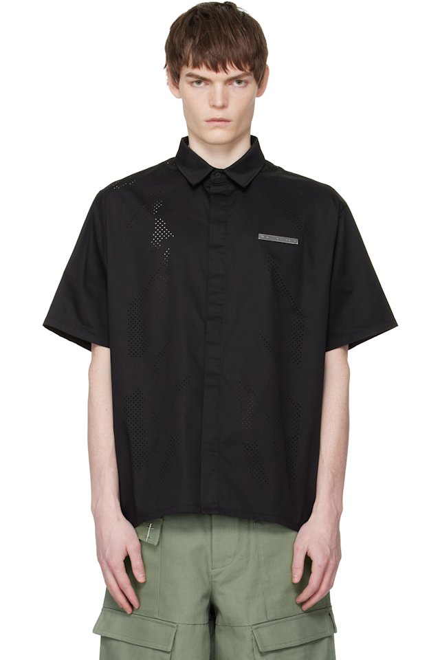 HELIOT EMIL — Black Alsoran S/S Shirt
