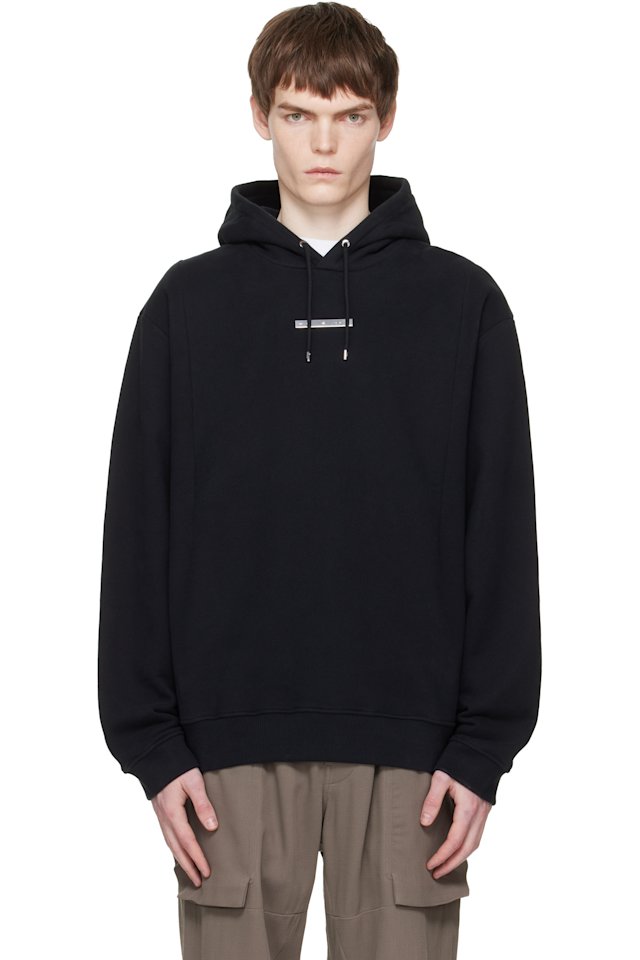 HELIOT EMIL — Black Astrape Hoodie