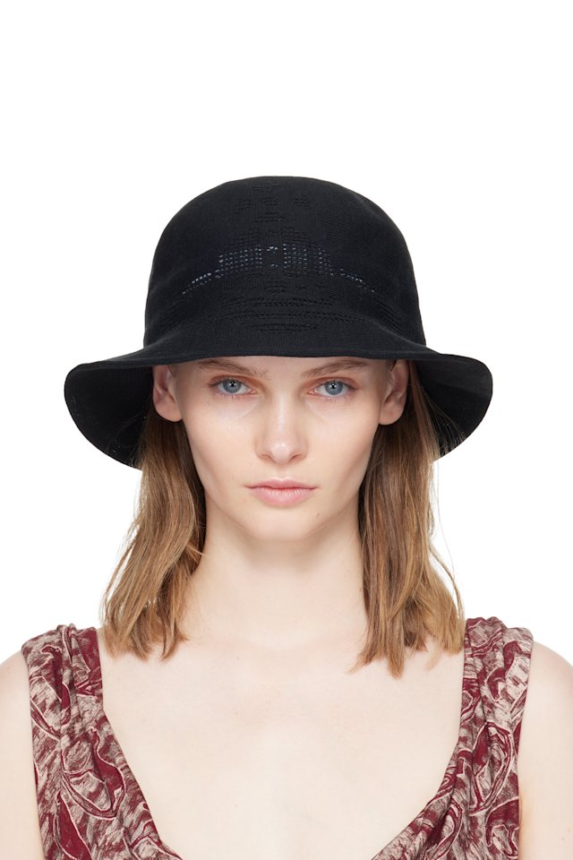 Vivienne Westwood — Black Thermo Bucket Hat
