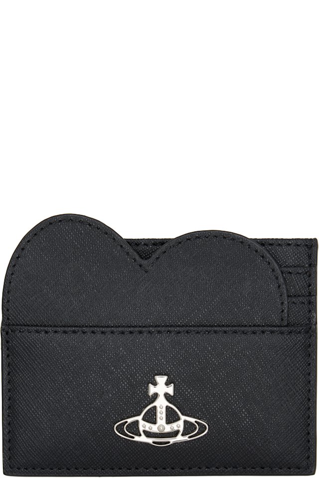 Vivienne Westwood — Black Heart Card Holder