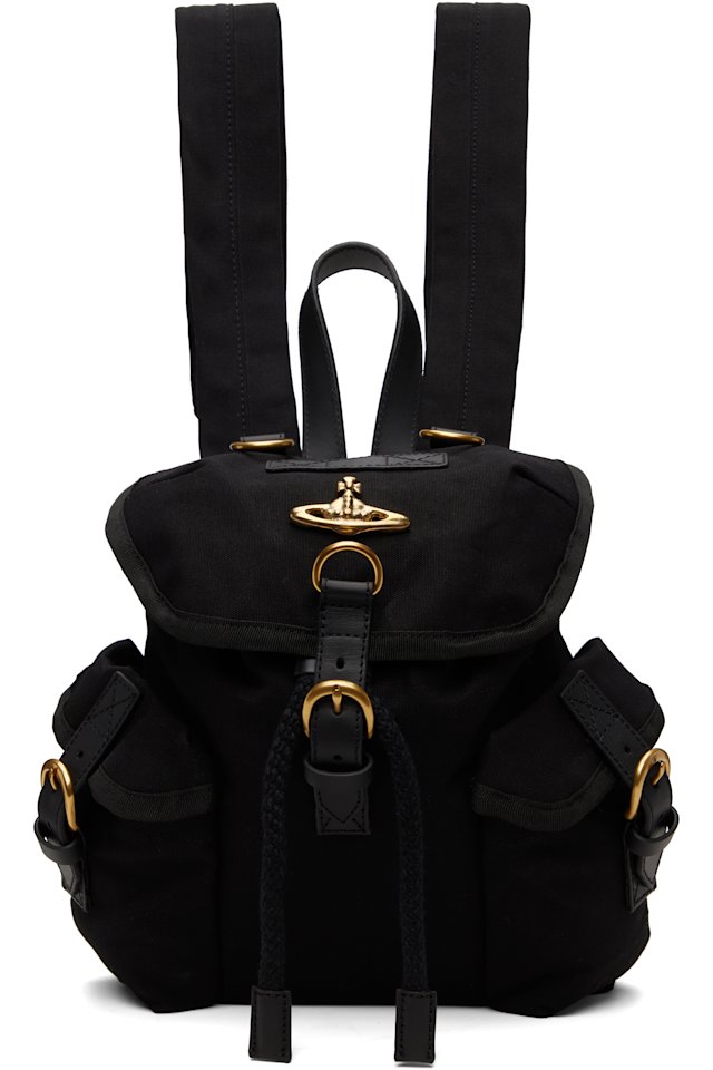 Vivienne Westwood — Black Highland Small Backpack