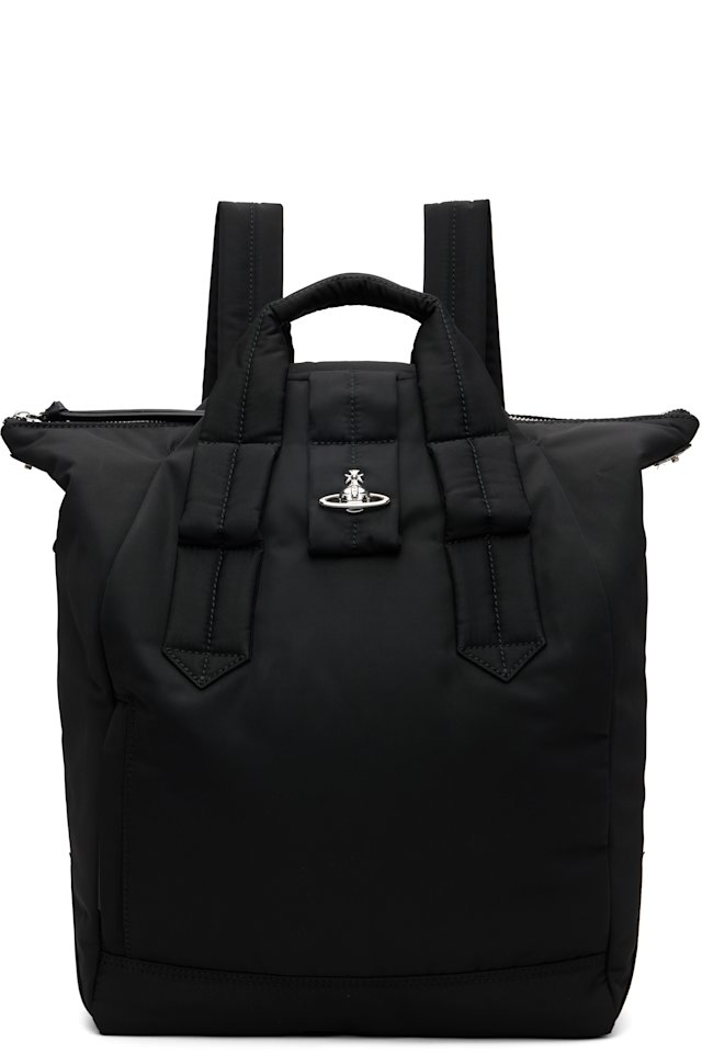 Vivienne Westwood — Black Steven Backpack