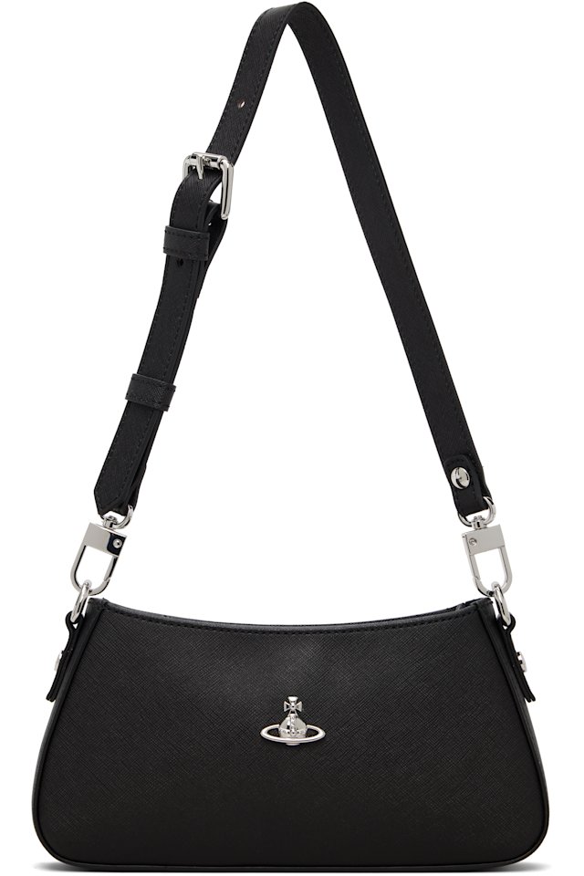 Vivienne Westwood — Black Tasha Shoulder Phone Bag