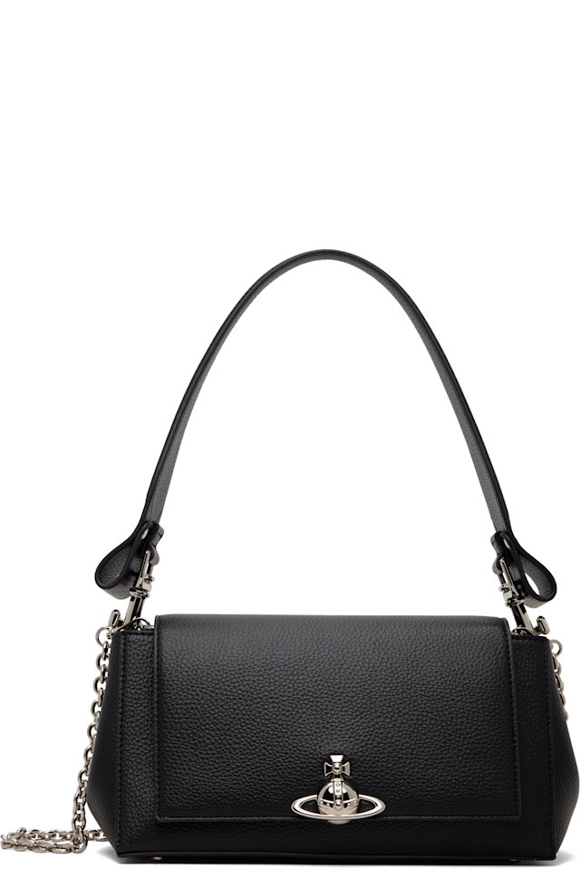 Vivienne Westwood — Black Medium Hazel Bag