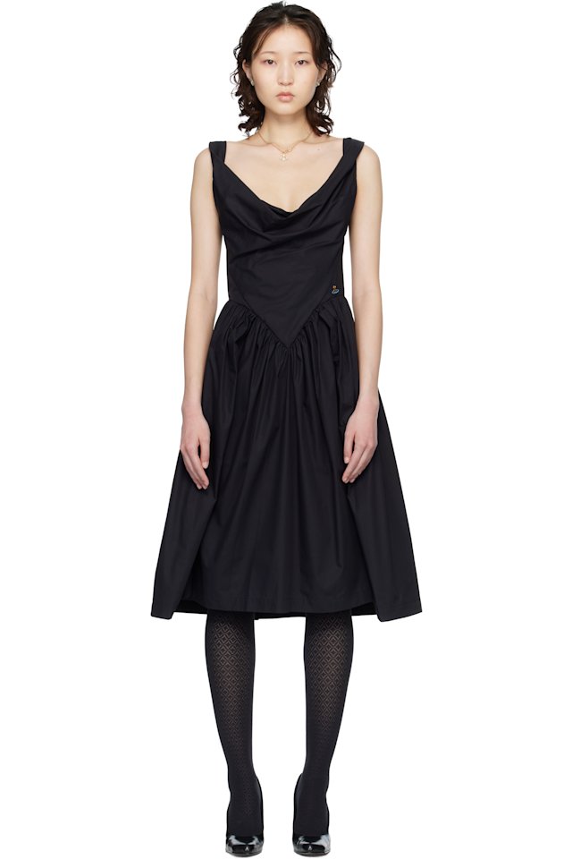 Vivienne Westwood — Black Sunday Midi Dress