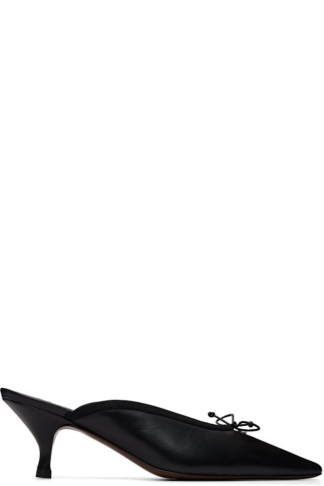 Vivienne Westwood — Black Margo Mule Heels
