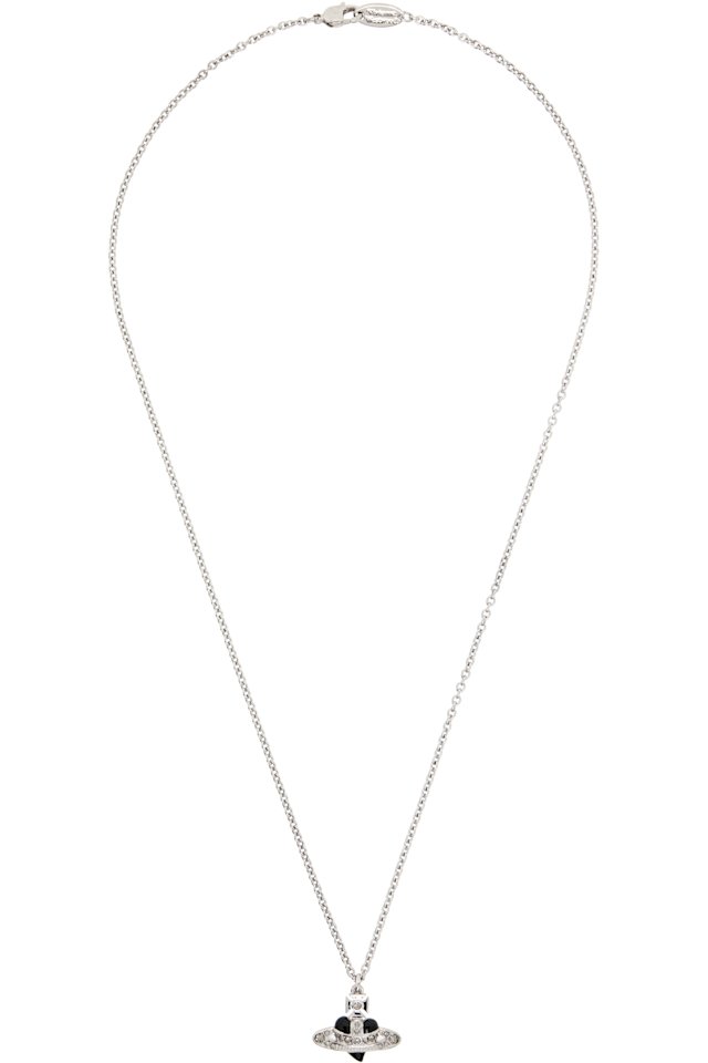 Vivienne Westwood — Diamante Heart Pendant Necklace