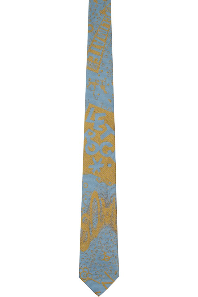 Vivienne Westwood — Blue 7cm 'Rock' Tie
