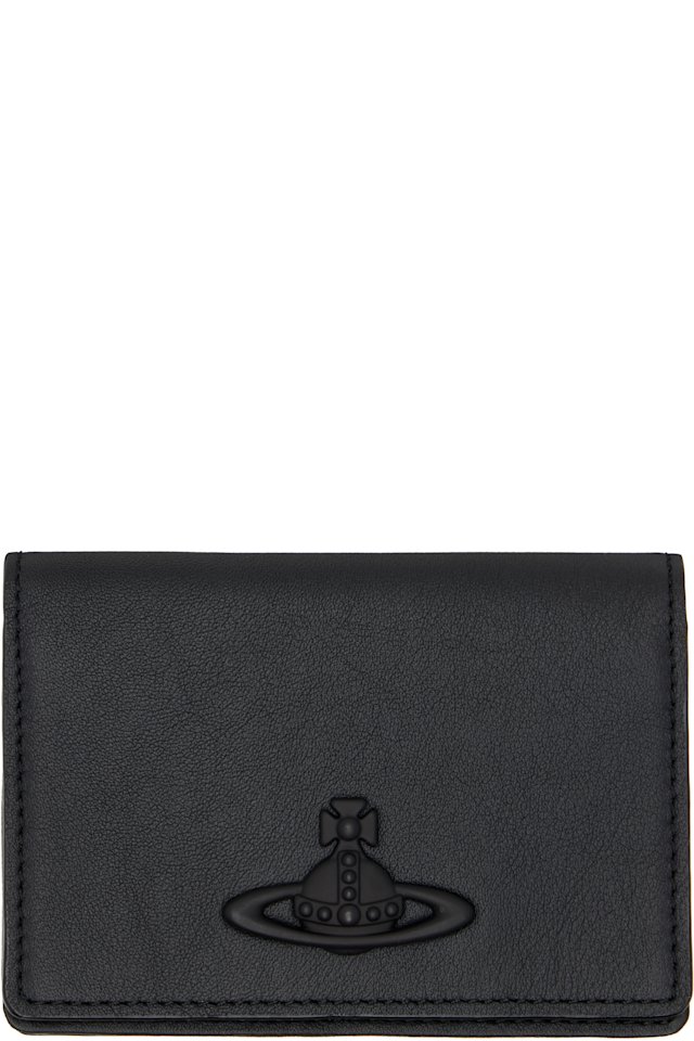 Vivienne Westwood — Black Flap Card Holder