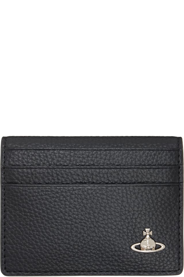Vivienne Westwood — Black Bifold Man Card Holder