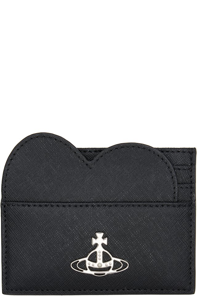 Vivienne Westwood — Black Heart Card Holder