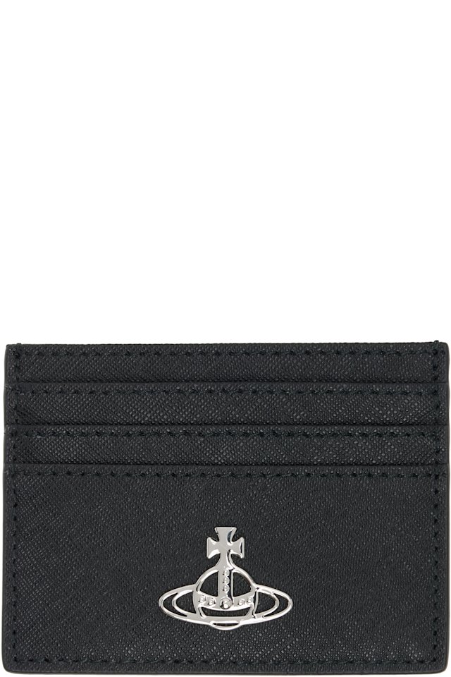 Vivienne Westwood — Black Flat Card Holder