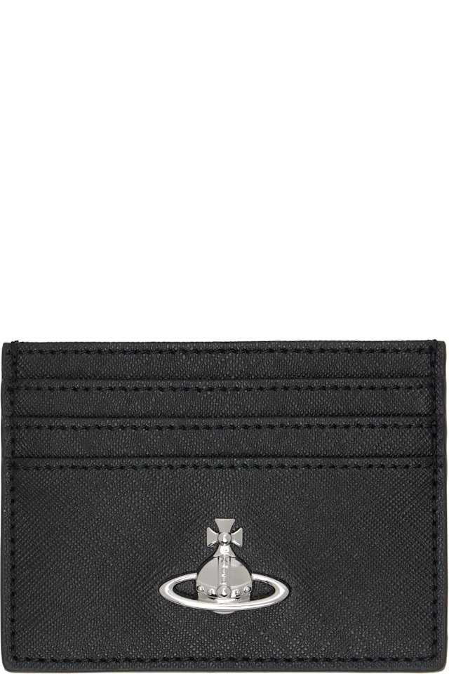 Vivienne Westwood — Black Flat Card Holder