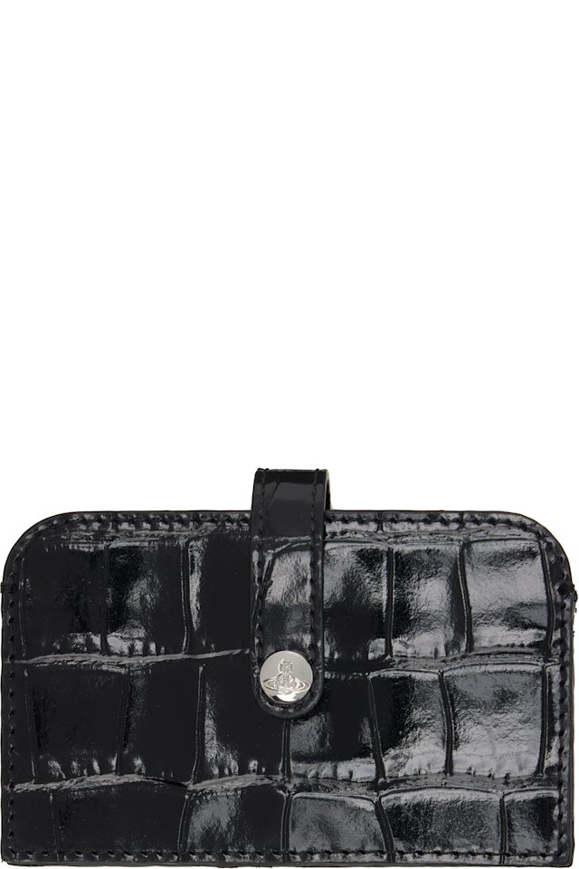 Vivienne Westwood — Black Accordion Card Holder
