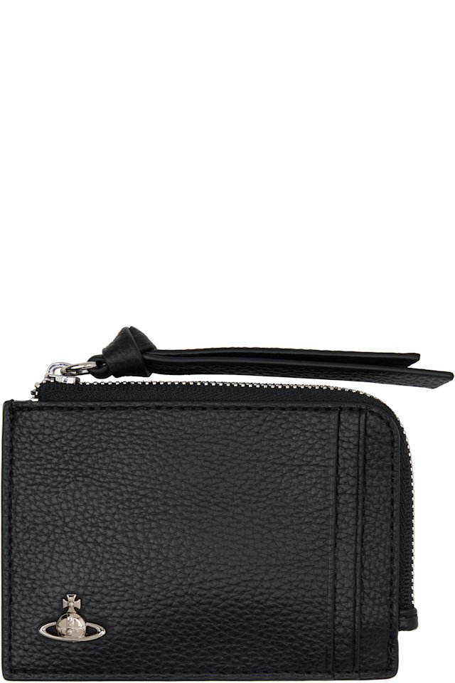 Vivienne Westwood — Black Zip Card Holder