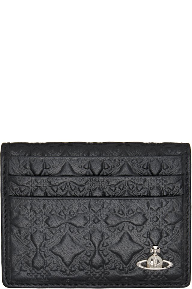 Vivienne Westwood — Black Bifold Man Card Holder
