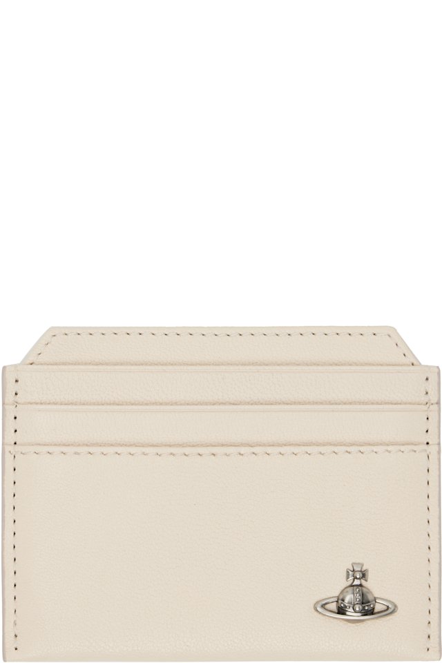 Vivienne Westwood — Off-White Slim Card Holder