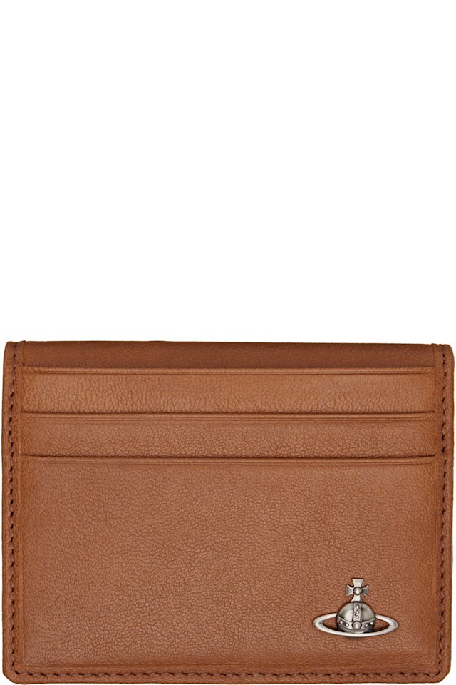 Vivienne Westwood — Brown Bifold Man Card Holder