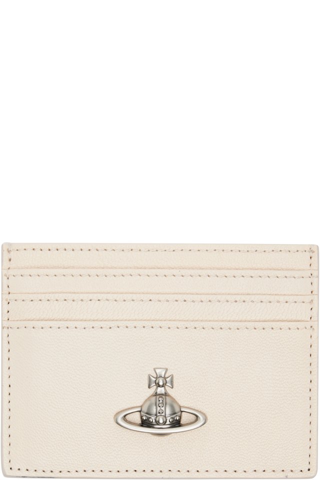 Vivienne Westwood — Off-White Flat Card Holder