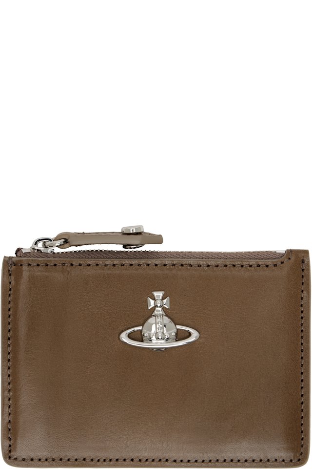 Vivienne Westwood — Brown Slim Long Card Holder