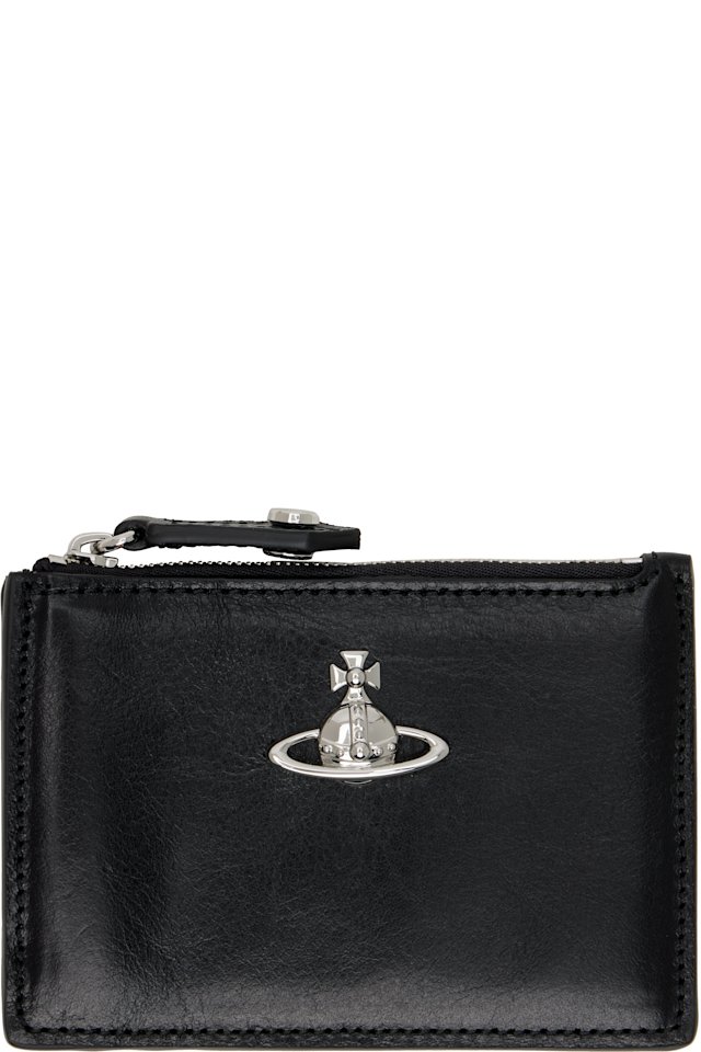 Vivienne Westwood — Black Slim Long Card Holder