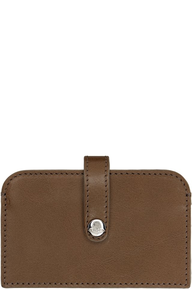Vivienne Westwood — Brown Accordion Card Holder
