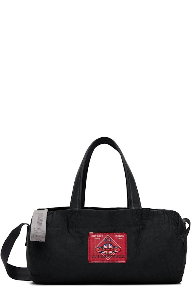 Vivienne Westwood — Black Paul Cylinder Crossbody Bag