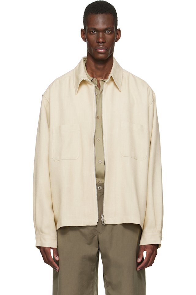 colbo — Beige Zip Jacket