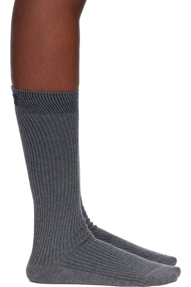 Coperni — Gray Knit Socks