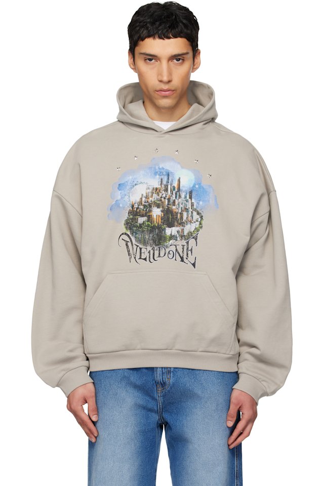 We11done — Gray City Hoodie