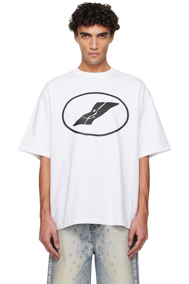 We11done — White Smile Logo T-shirt