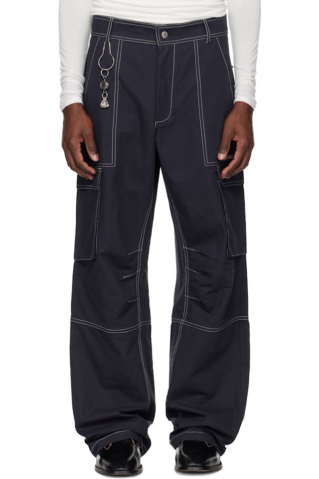 CARRER — Navy Bay Cargo Pants