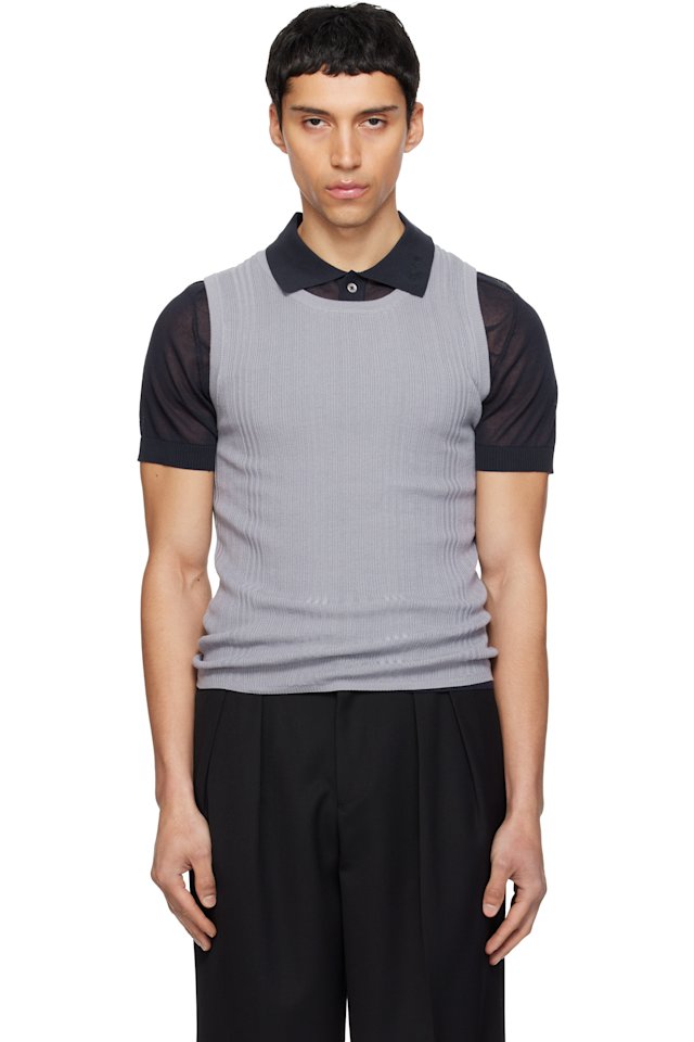 CARRER — Gray Tone Tank Top