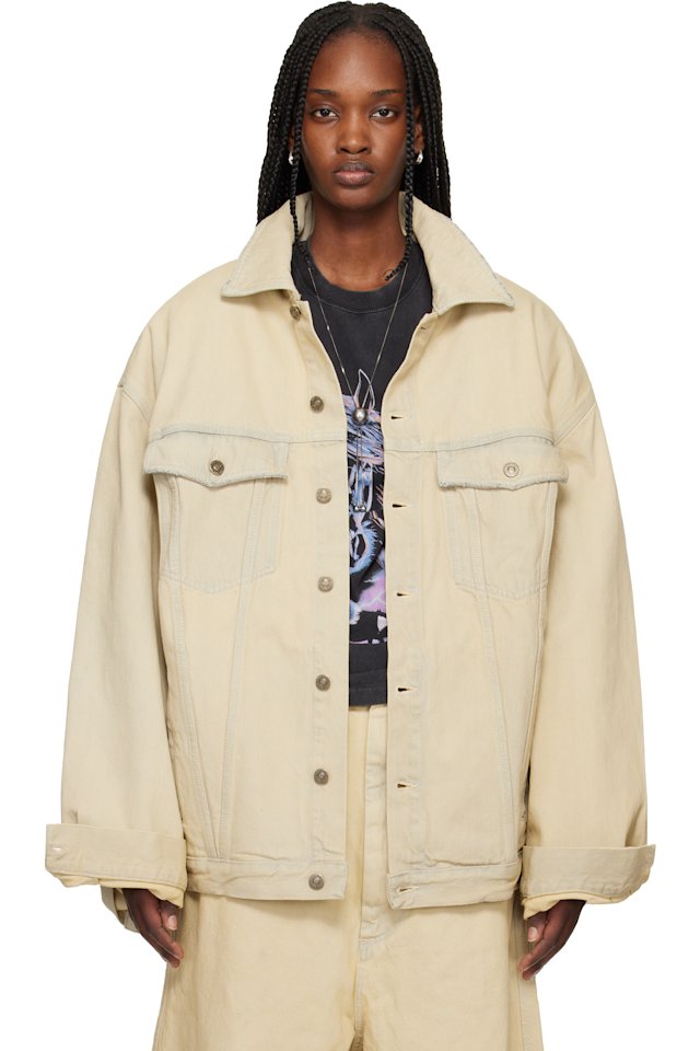 LU'U DAN — Off-White Drifter Denim Jacket