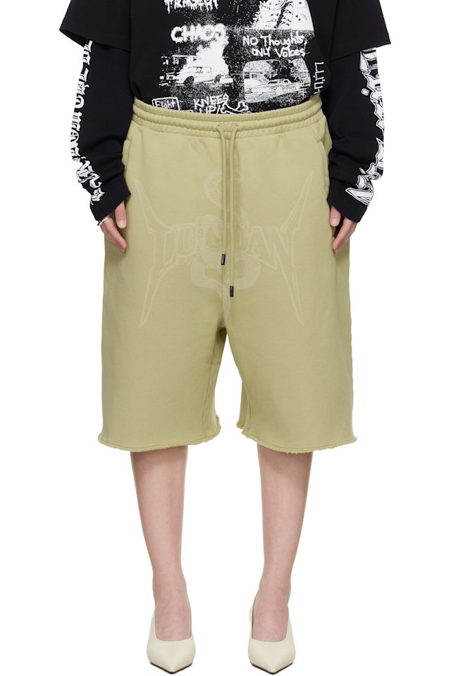 LU'U DAN — Green Zoku Shorts