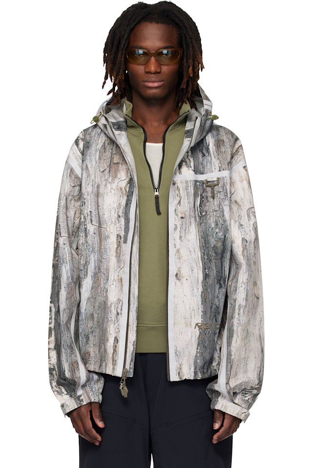RCOS — Beige & Khaki Sequoia Shell Jacket