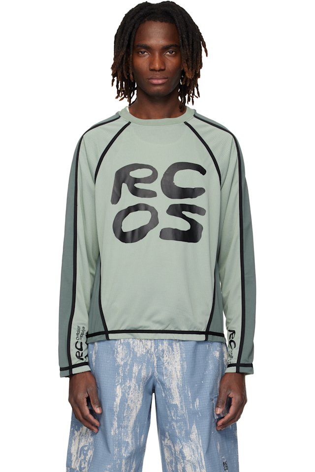 RCOS — Green Sierra Bike Jersey T-shirt