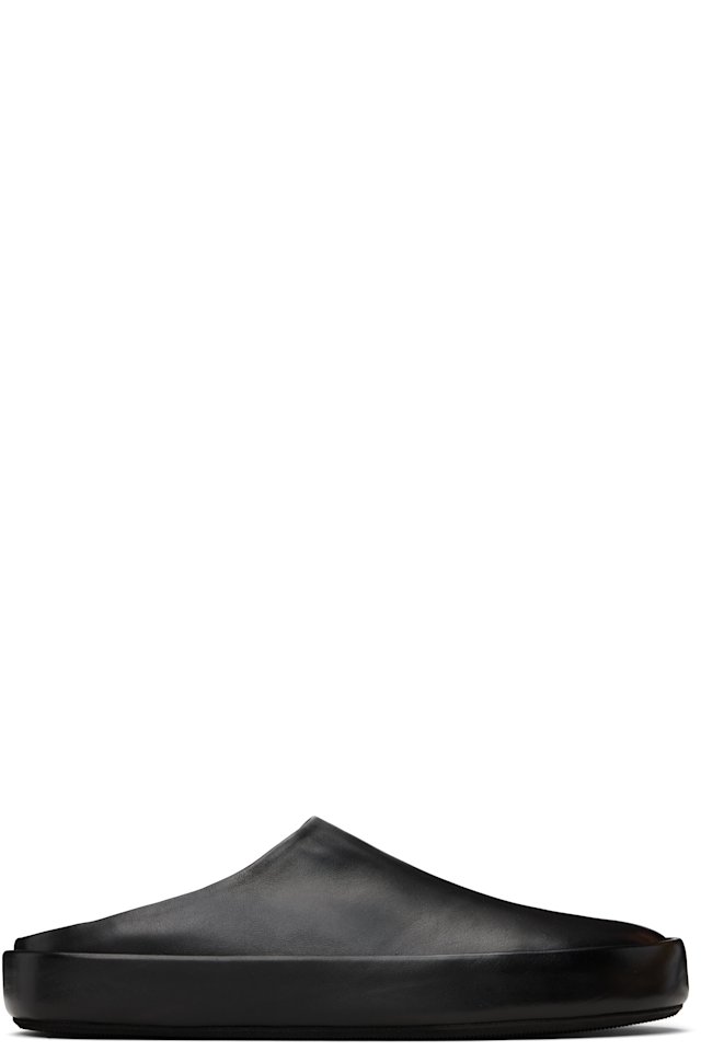 Marsèll — Black Cassapelle Slip-on Loafers
