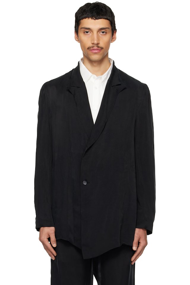 POST ARCHIVE FACTION (PAF) — Black Drifter Double Blazer