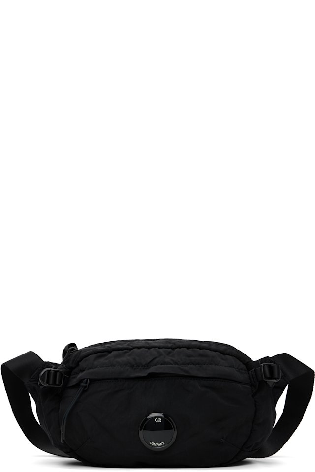 C.P. Company — Black Nylon B Belt Bag