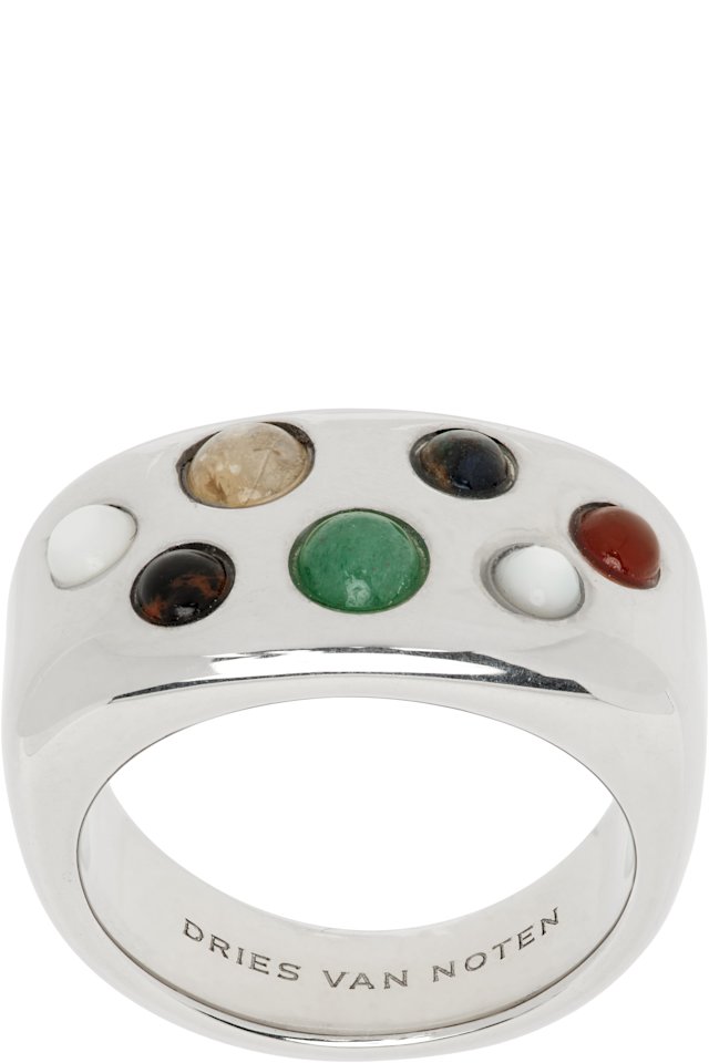 Dries Van Noten — Multicolor Stone Ring