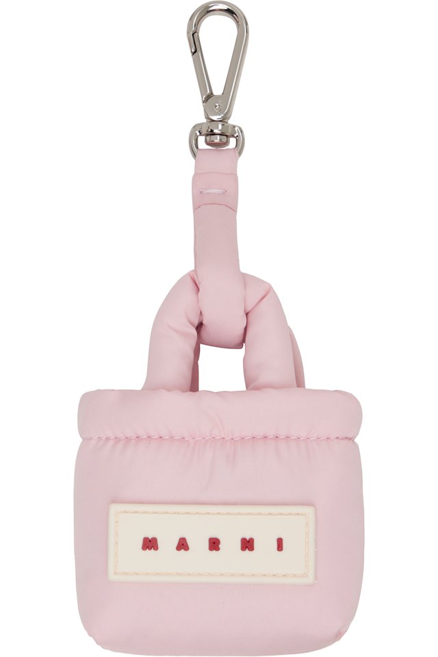 Marni — Pink Charm Keychain